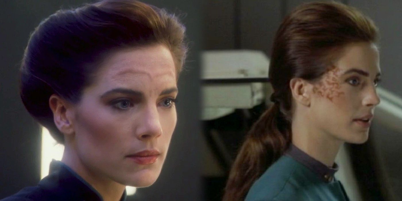 Jadzia Dax's Early Makeup For Stark Trek Deep Space Nine
