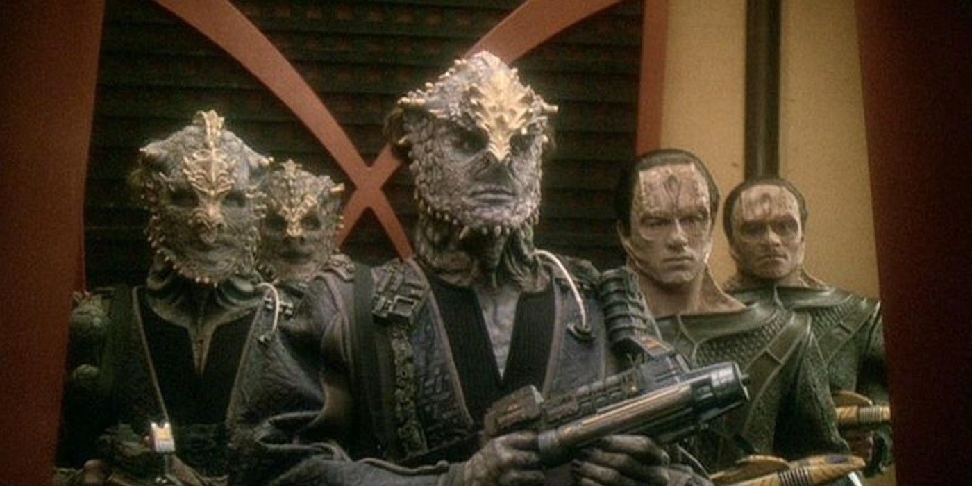 The JemHadar And The Cardassians From Star Trek Deep Space Nine
