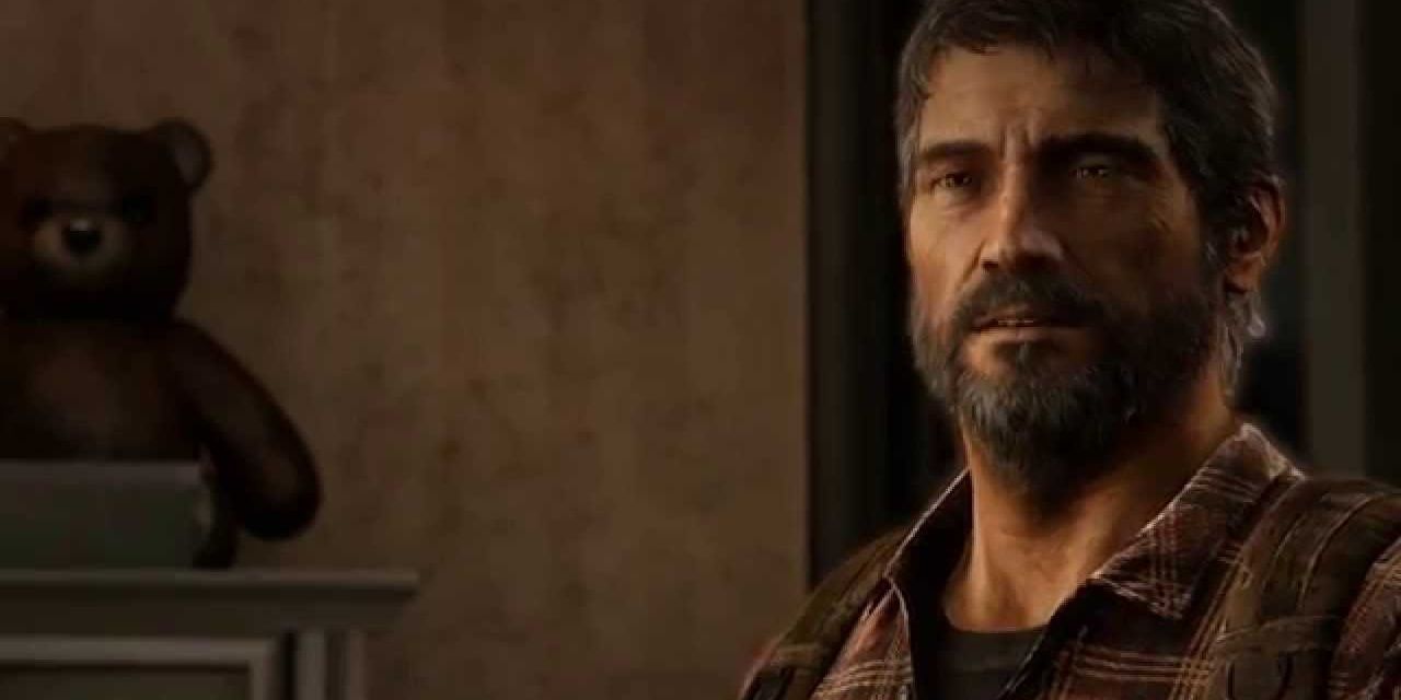 Joel contemplates taking Ellie with him in The Last of Us Cropped