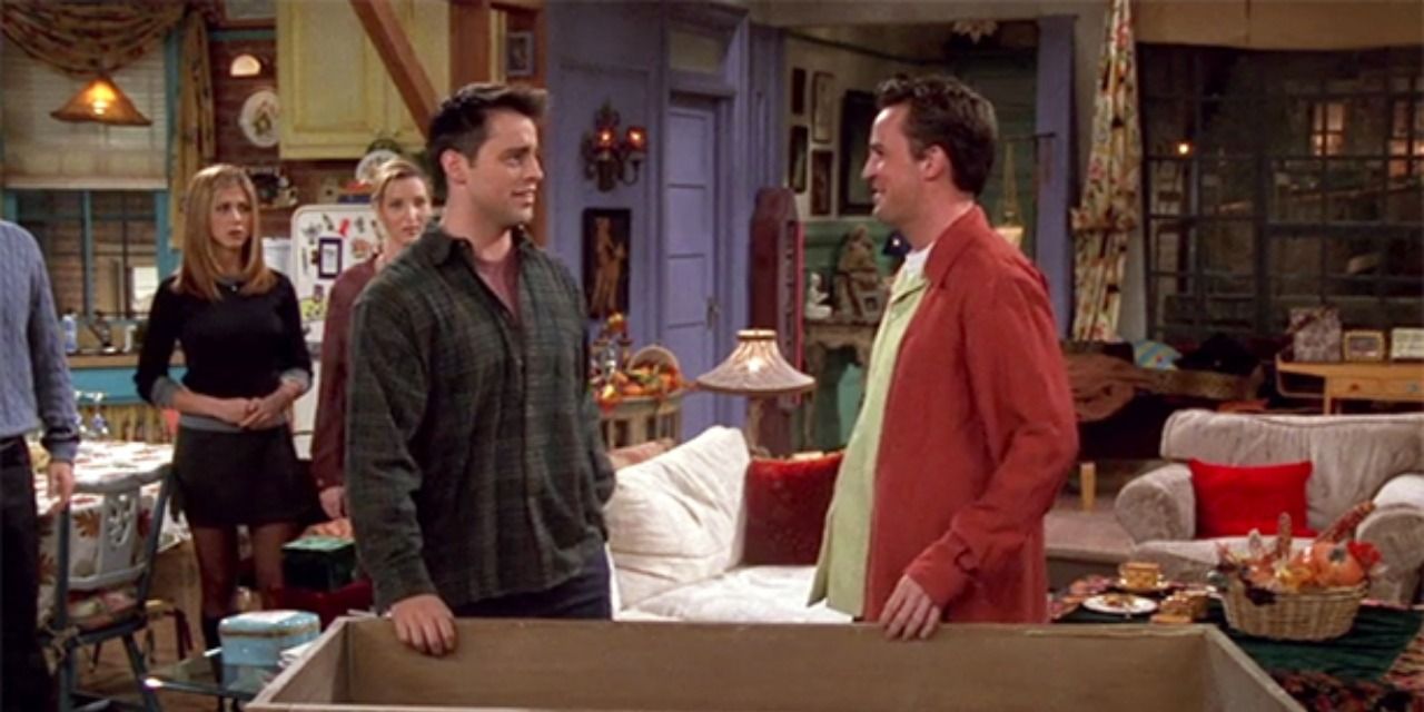 Chandler and Joey make up