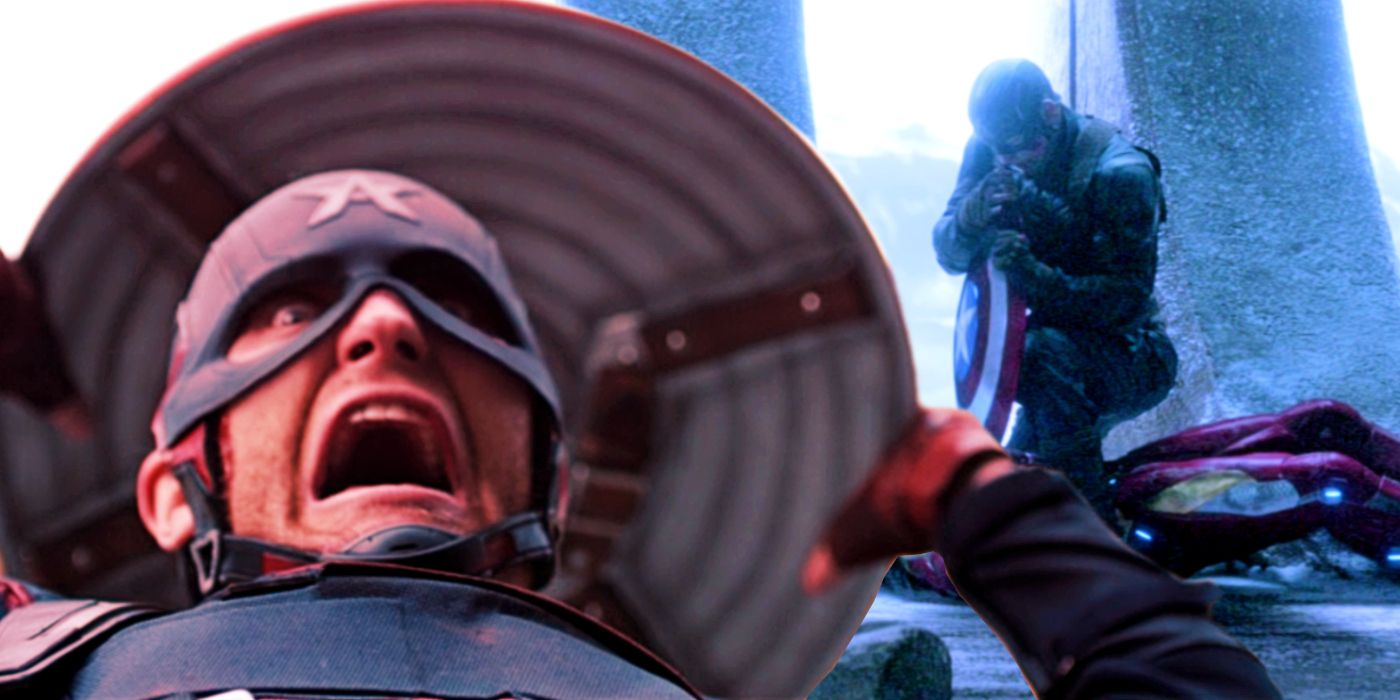 John Walker in Falcon and Winter Soldier and Captain America in Captain America Civil War