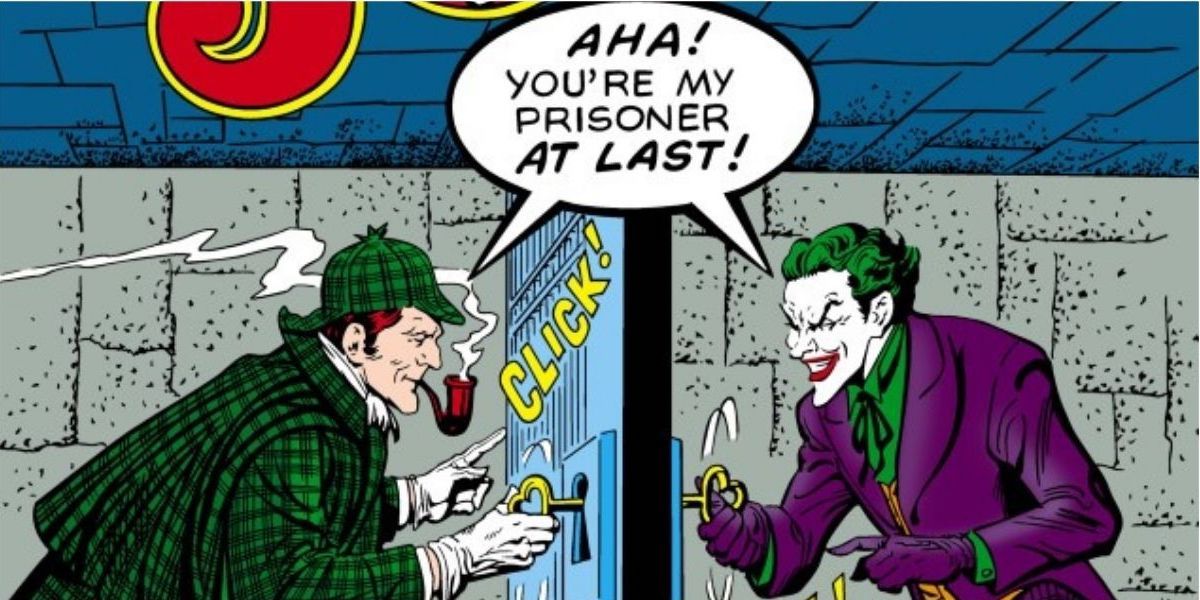 Joker and Sherlock lock each other out