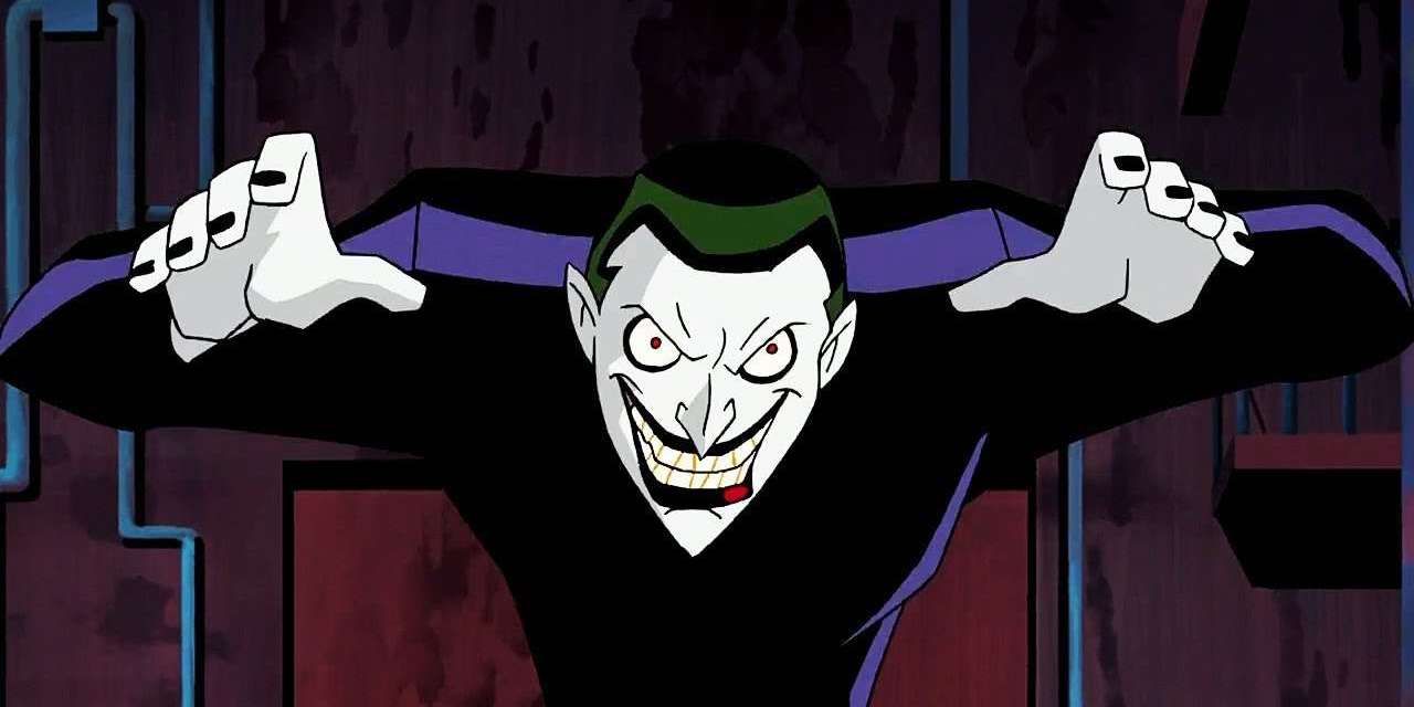 Joker laughing in Batman Beyond Return of the Joker