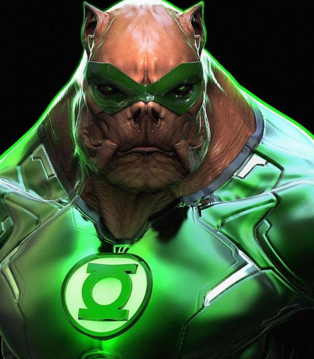Justice League Kilowag Green Lantern Concept Art Vertical TLDR