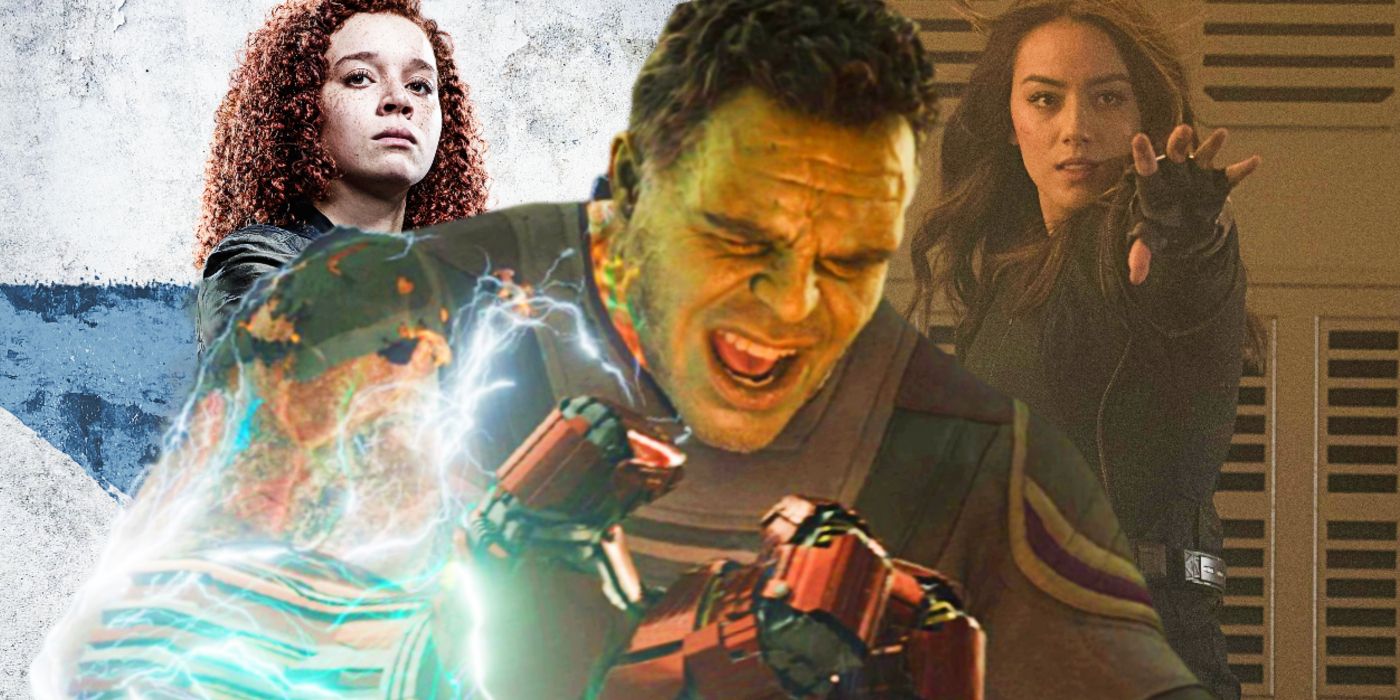 Karli in Falcon and Winter Soldier, Quake in Agents of SHIELD, Hulk in Endgame