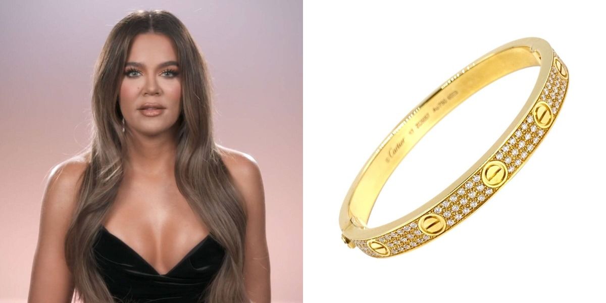 Kardashian sale gold bracelet