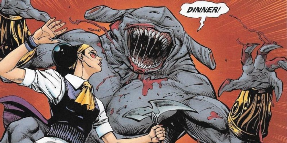 King Shark and Yo-Yo in the DC comics.