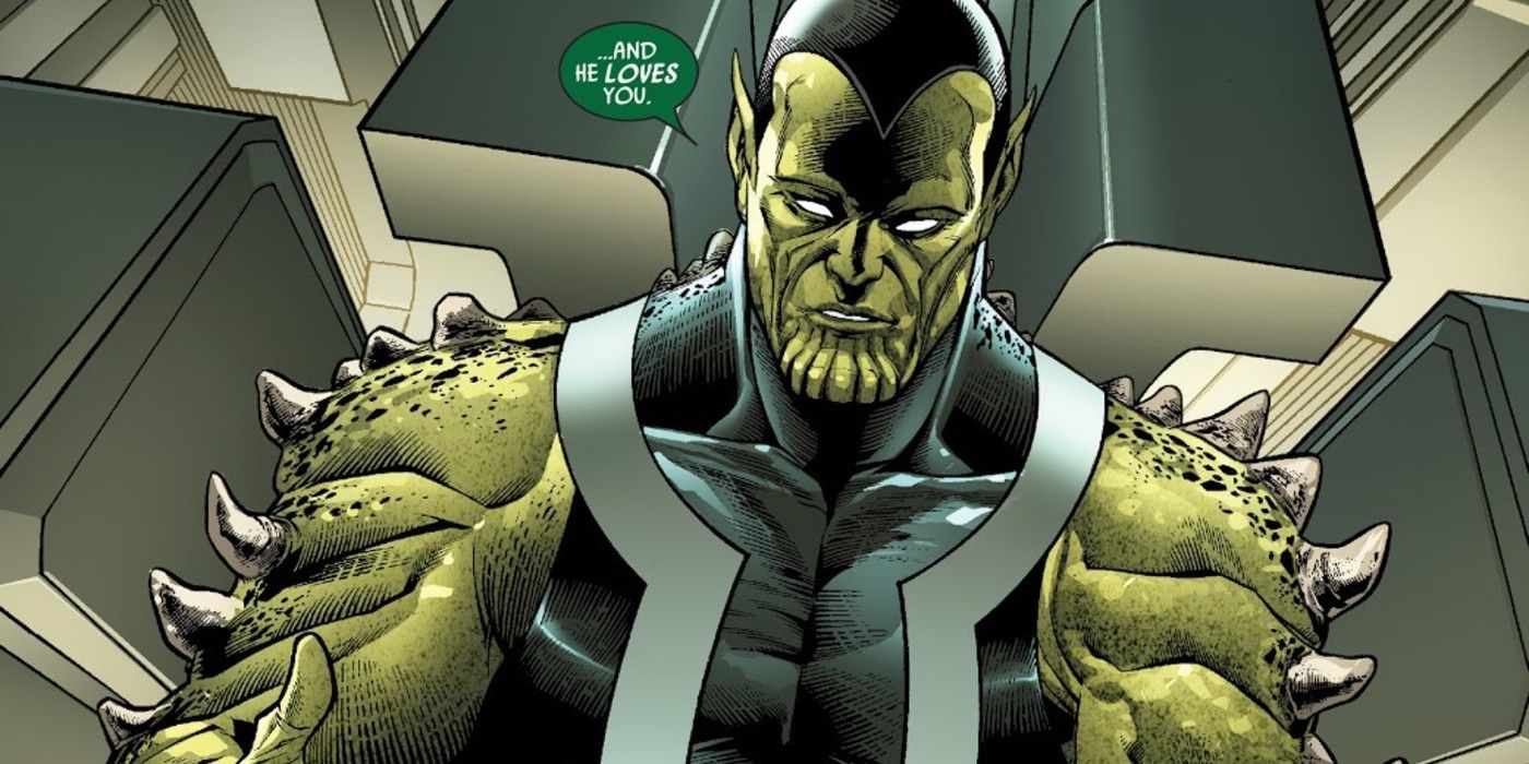 Kly&rsquo;bn the Skrull God in Marvel