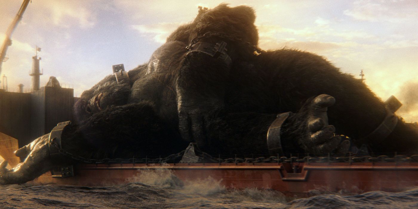 Kong Sleeping in Godzilla vs Kong