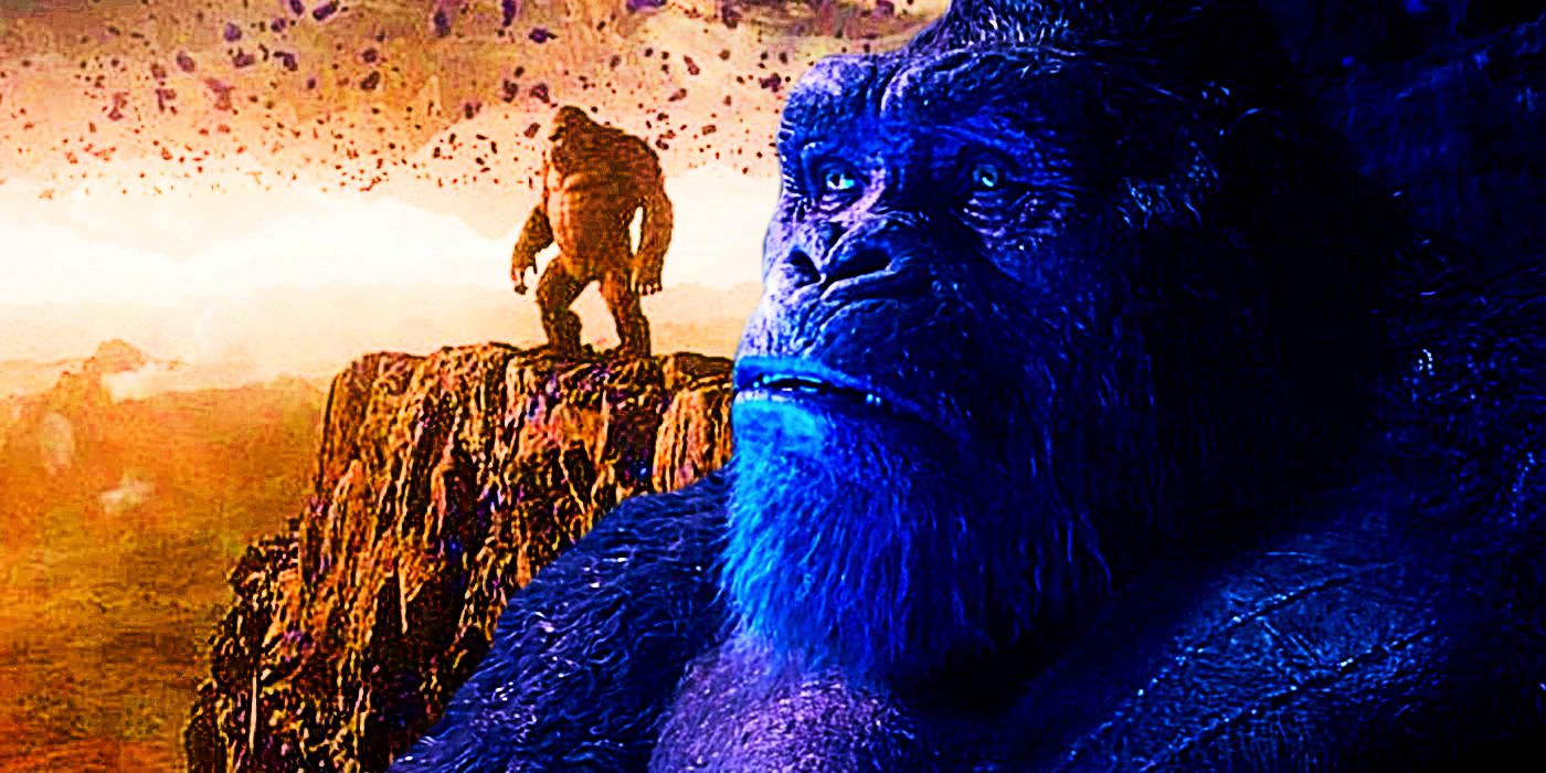 Kong and Hollow Earth in Godzilla vs Kong