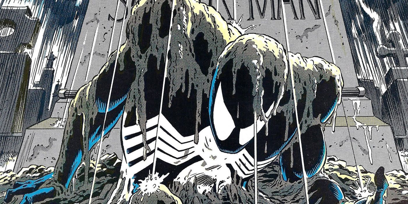 Spider-Man rising from his grave in Kraven's Last Hunt.