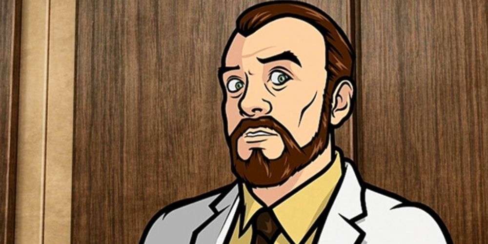 Krieger looking worried.