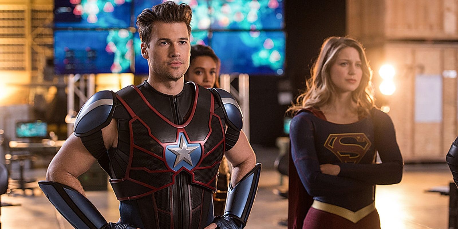Nate Heywood is suited up alongside Supergirl in Legends of Tomorrow