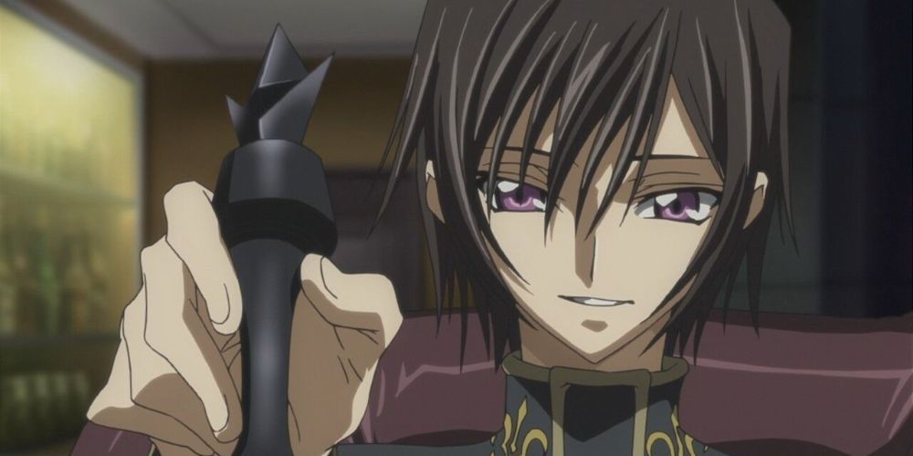 Lelouch's memories in the Code Geass anime