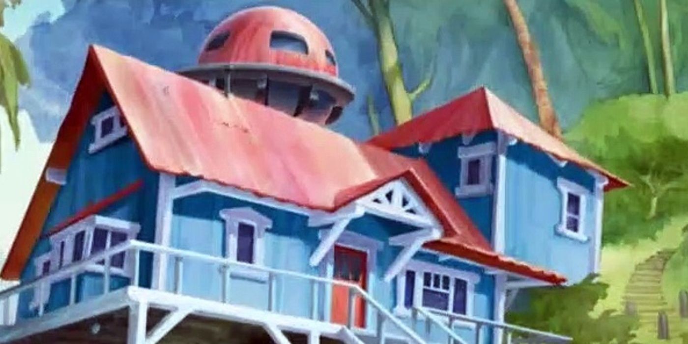 Lilo And Stitch House Rebuilt After The First Movie