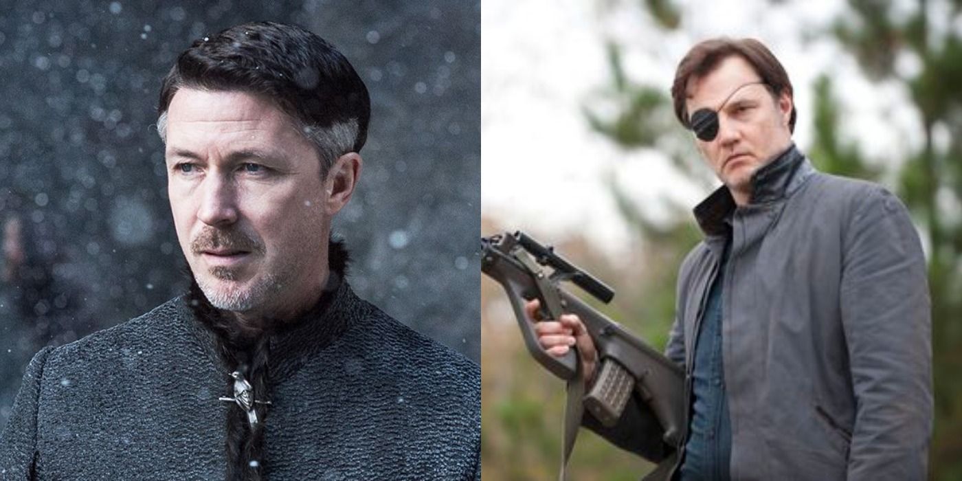 Littlefinger from Game Of Thrones and The Governor from The Walking Dead