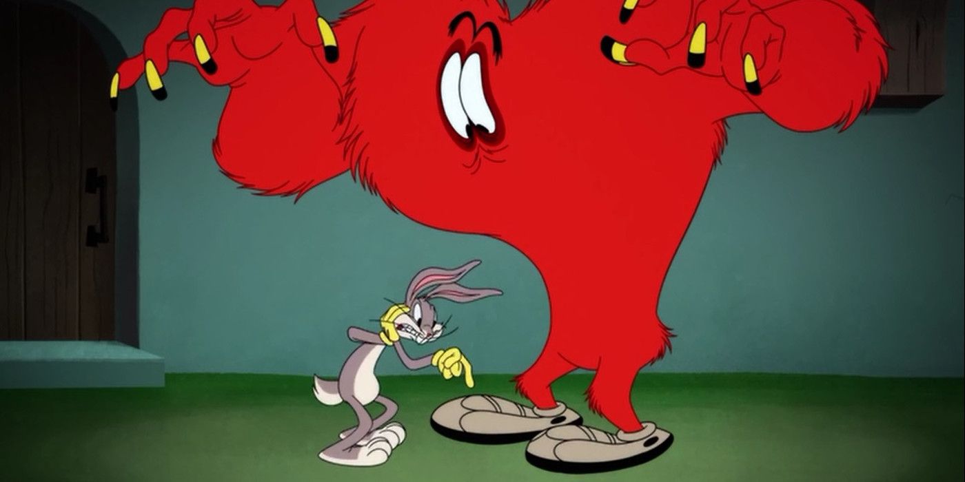 Looney Tunes Bugs Bunny and Gossamer Monster