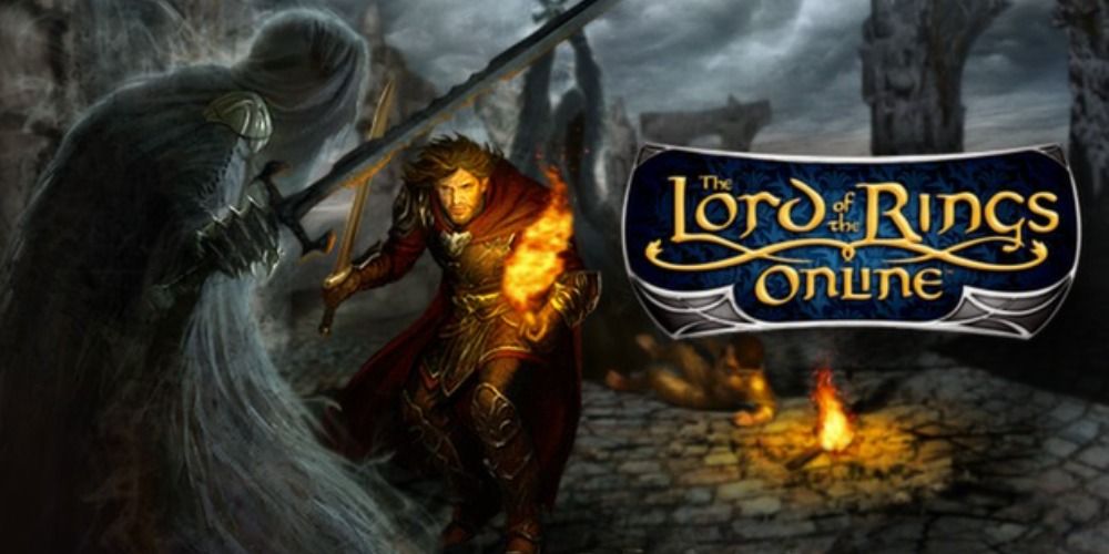 Lord of the Rings online game cover
