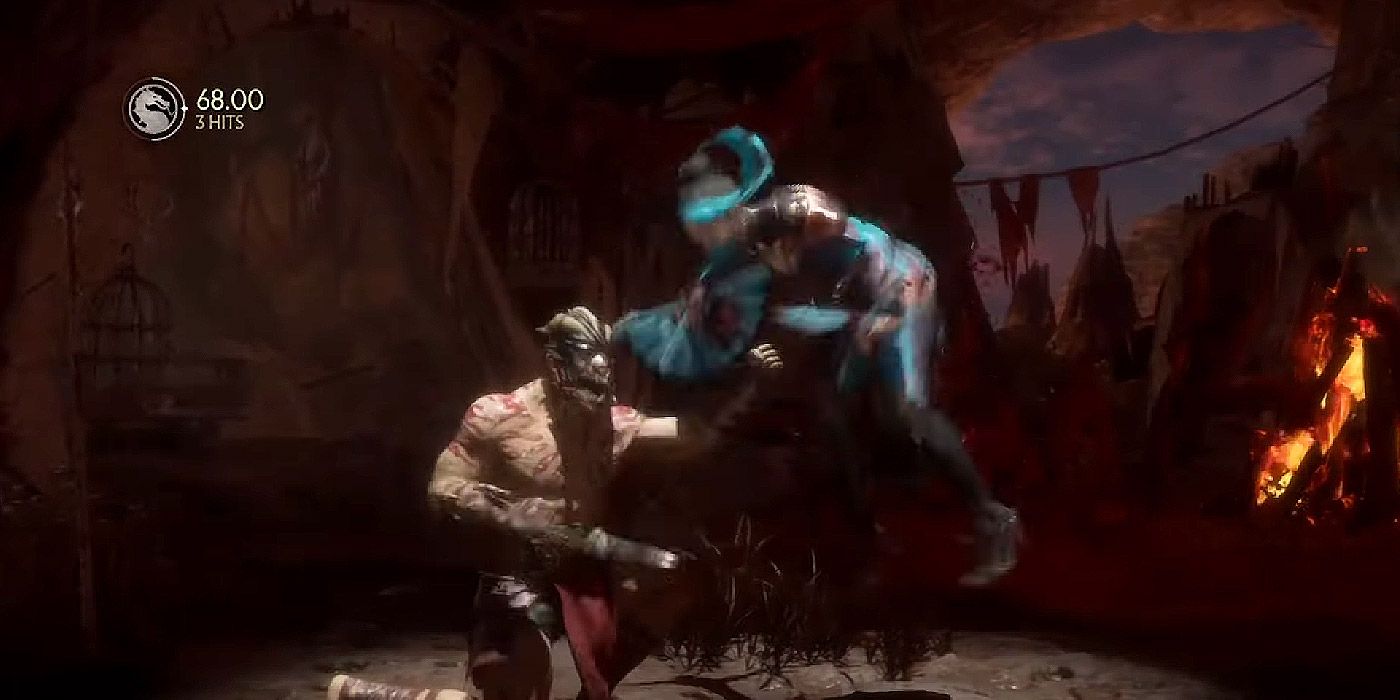 Baraka slashes his opponent to death with rapid-fire strikes