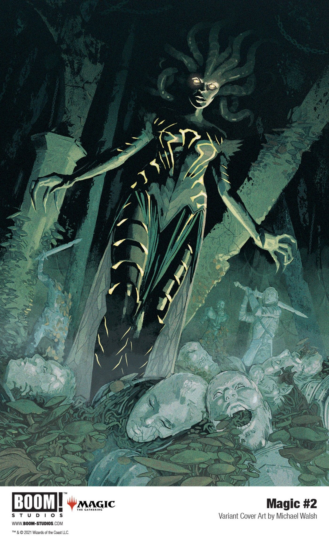 MTG Showcases Savage New Planeswalker Covers in Preview for Magic #2