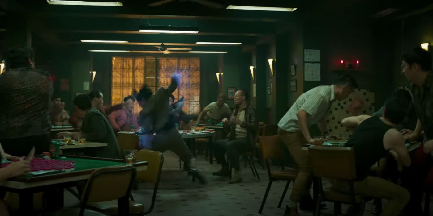 Mandarin Blue Flash Around Fists in Shang-Chi Trailer