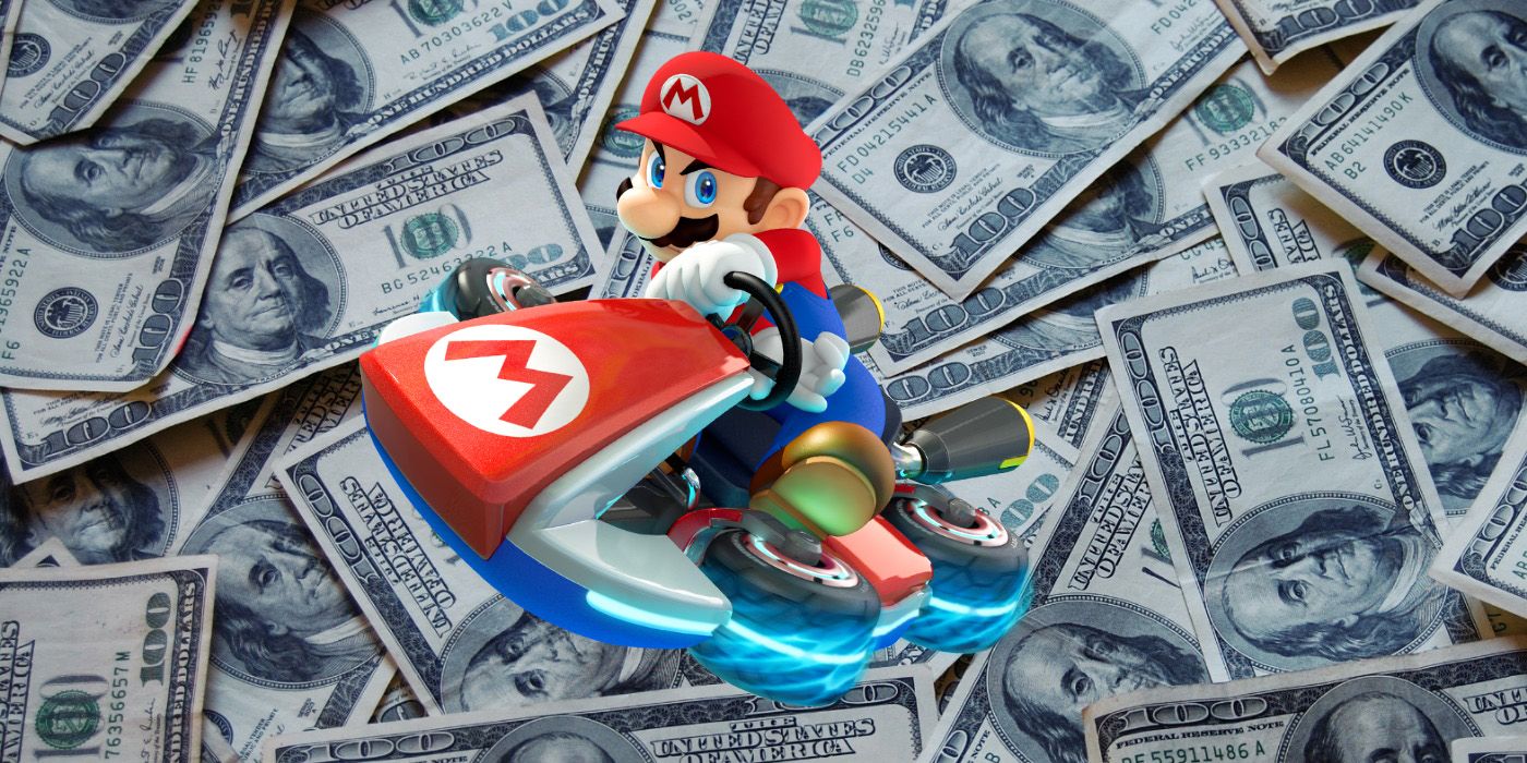 Mario Kart 8 Deluxe Money Cover