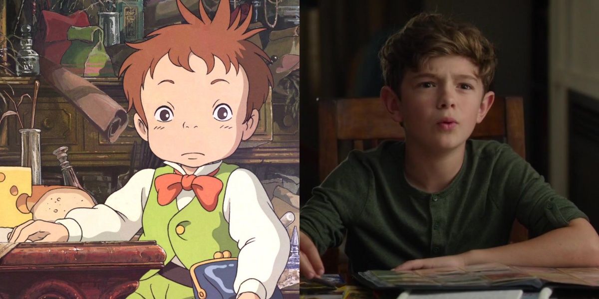 Markl from Howl's Moving Castle and Noah Jupe in Wonder