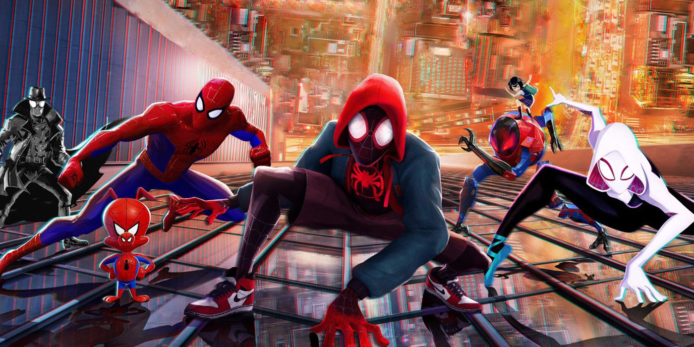 Miles Morales and the other Spider-Verse movie heroes