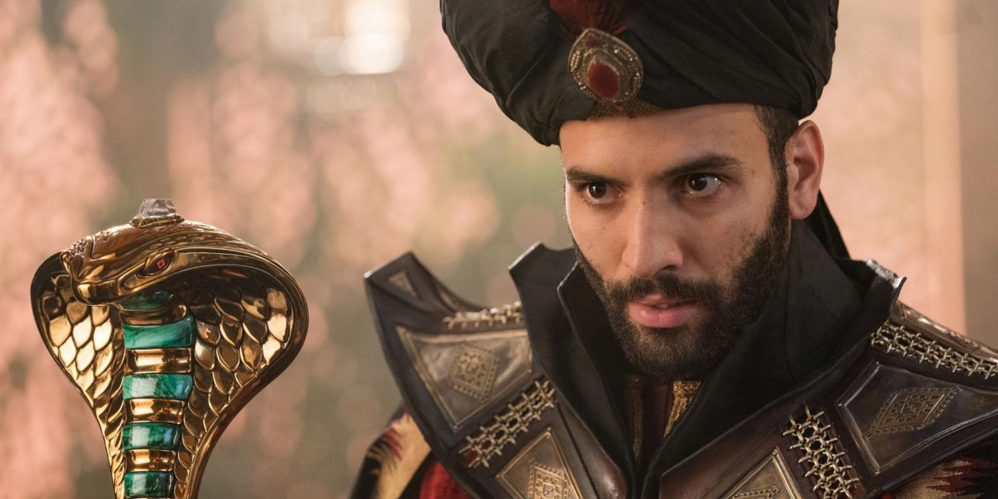 Marwan Kenzari as Jafar in the live-action Aladin movie
