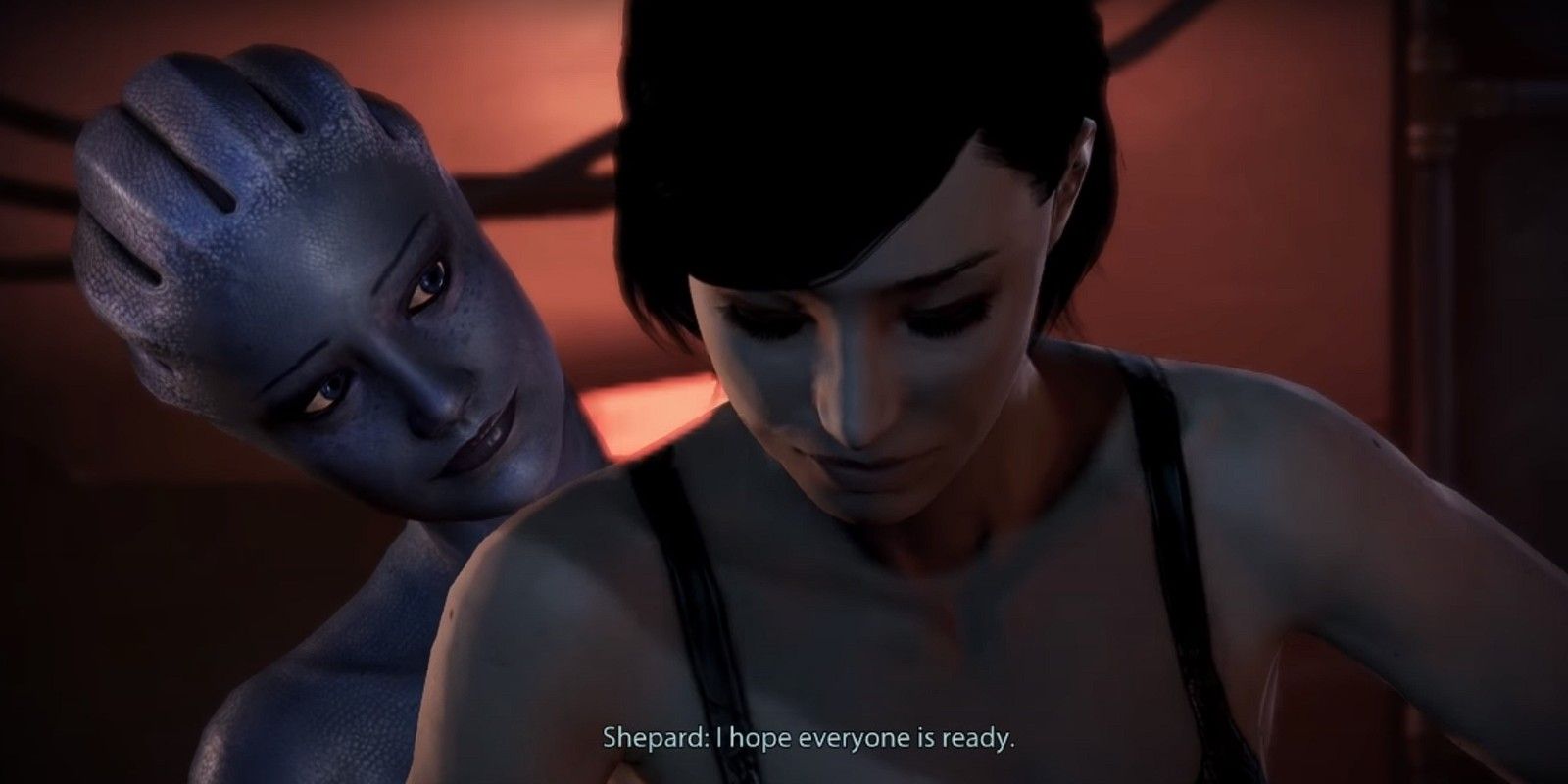 Mass Effect 3 Liara and Shepard romance