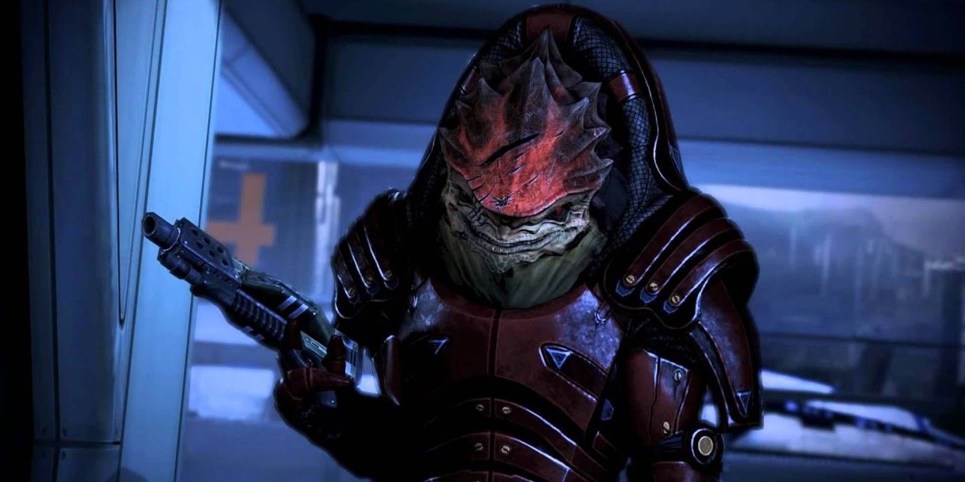 Urdnot Wrex confrontation on the Citadel in Mass Effect 3