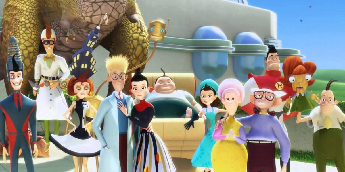 The Robinson family in Meet The Robinsons (2007)
