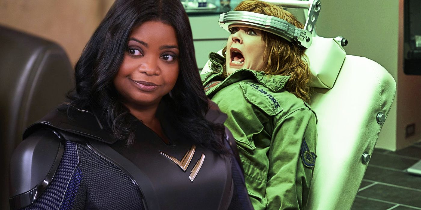 Melissa McCarthy and Octavia Spencer in Thunder Force