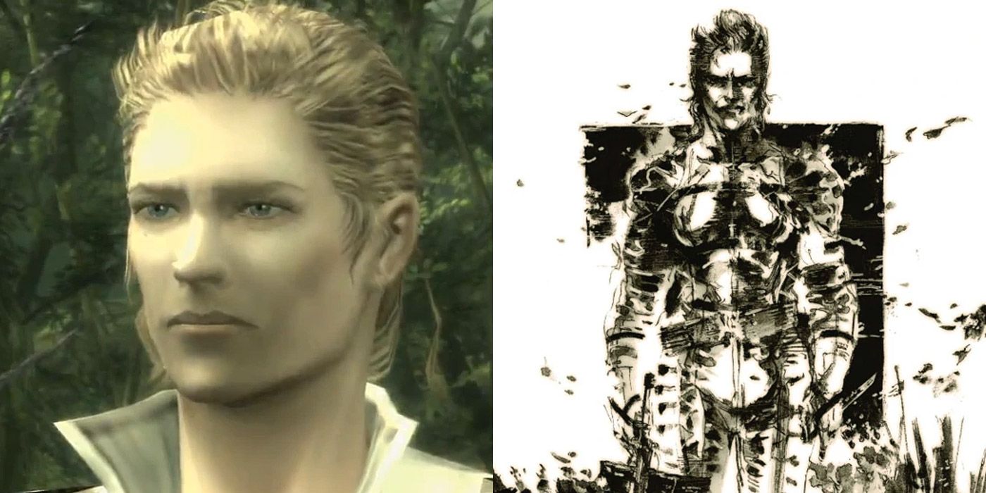 Split image of The Boss from Metal Gear Solid 3: Snake Eater