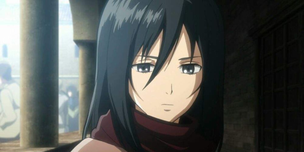 Mikasa as a child.