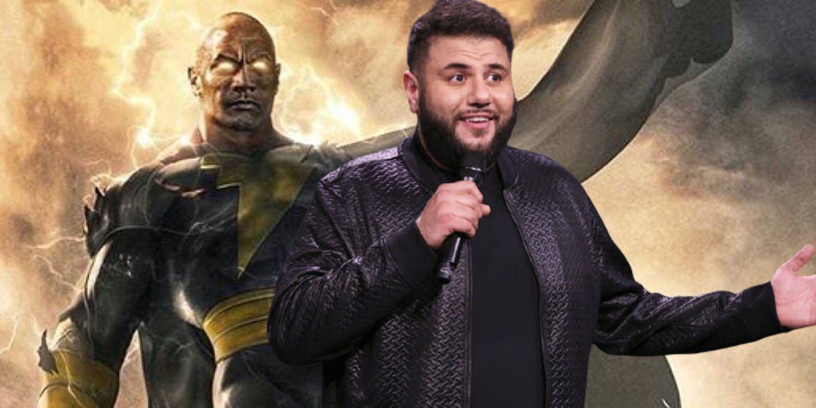 Dwayne's DC 'Black Adam' Cast Mo Amer