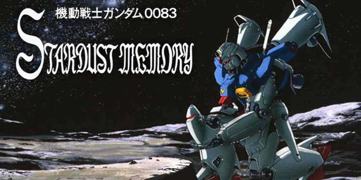 Title shot from Mobile Suit Gundam 0083: Stardust Memory with logo