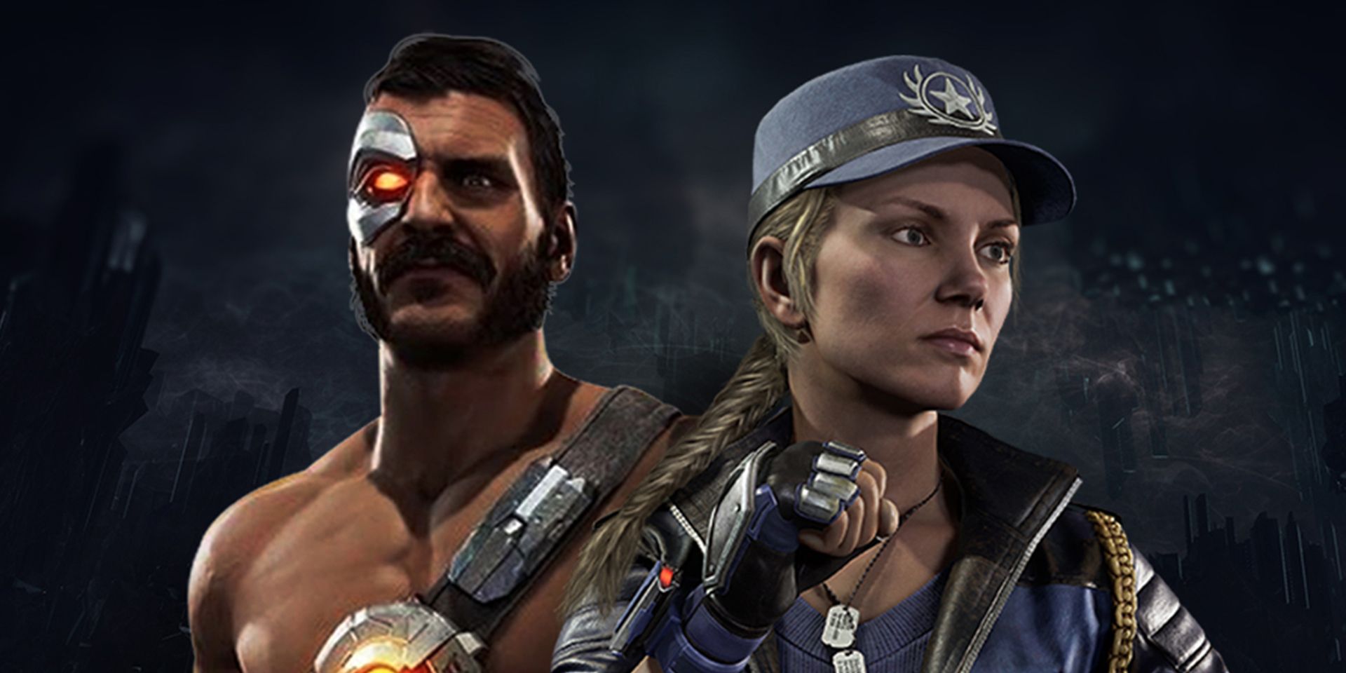 Sonya Blade and Kano in Mortal Kombat 11