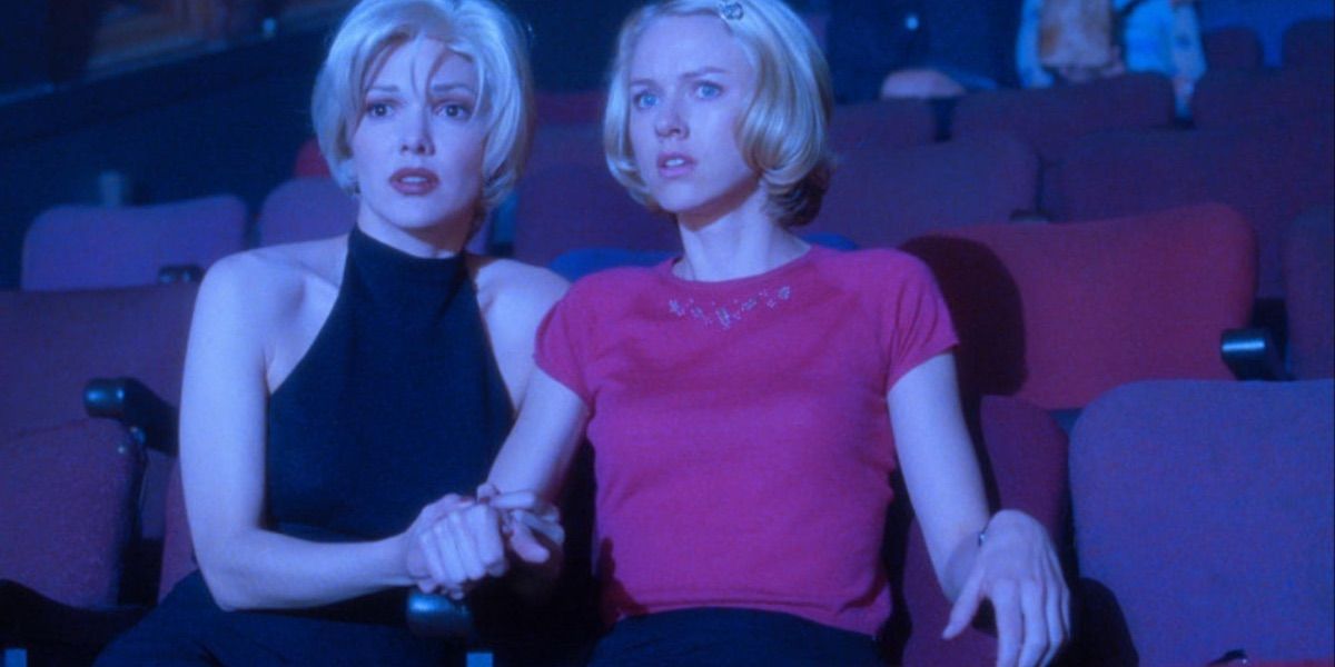 Betty and Rita at a show in Mulholland Drive
