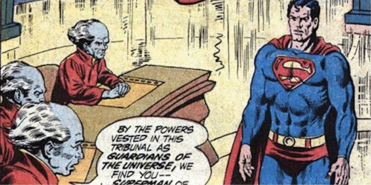 The Guardians put Superman on trial