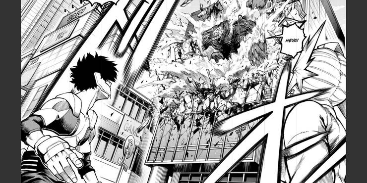 pics Deku Vs Muscular Manga Cover midoriya goes all out in my hero