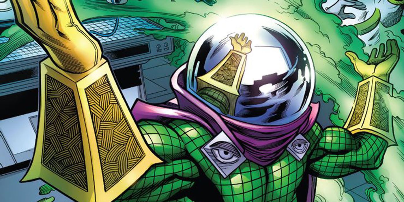 Mysterio preparing to cast an illusion.