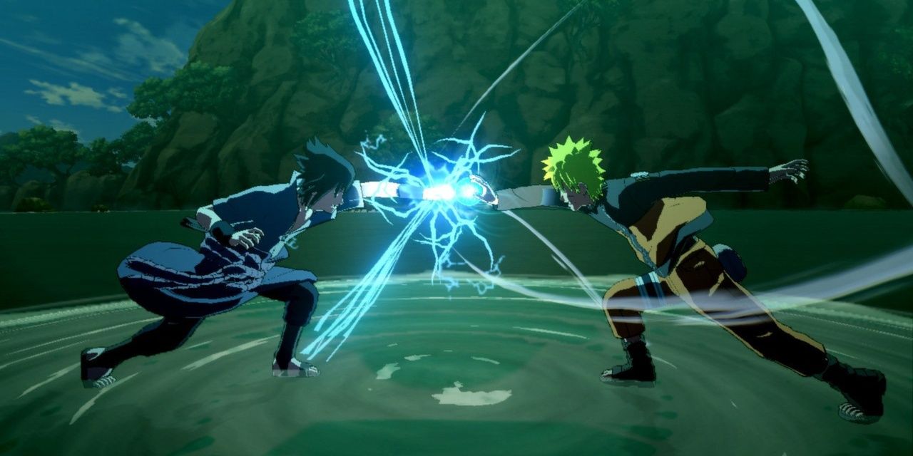 Naruto and Sasuke are colliding in Naruto Ultimate Ninja Storm 3.