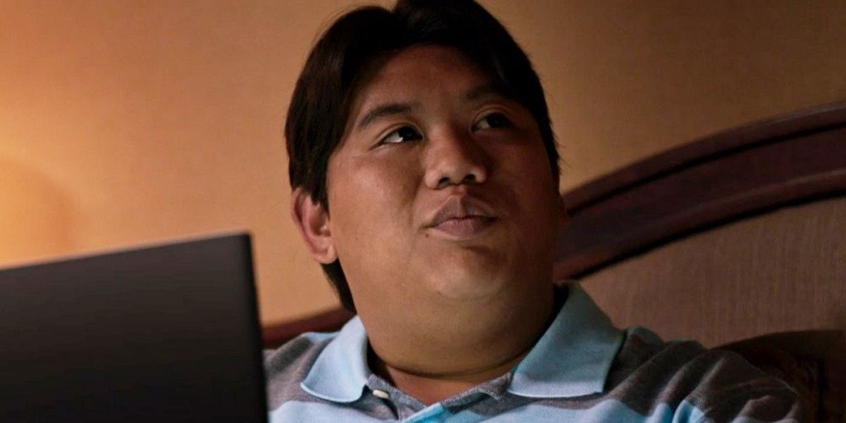 Ned Leeds sitting at his computer in Spider-Man: Homecoming