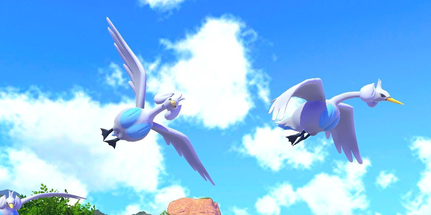 New Pokemon Snap Swanna Flying