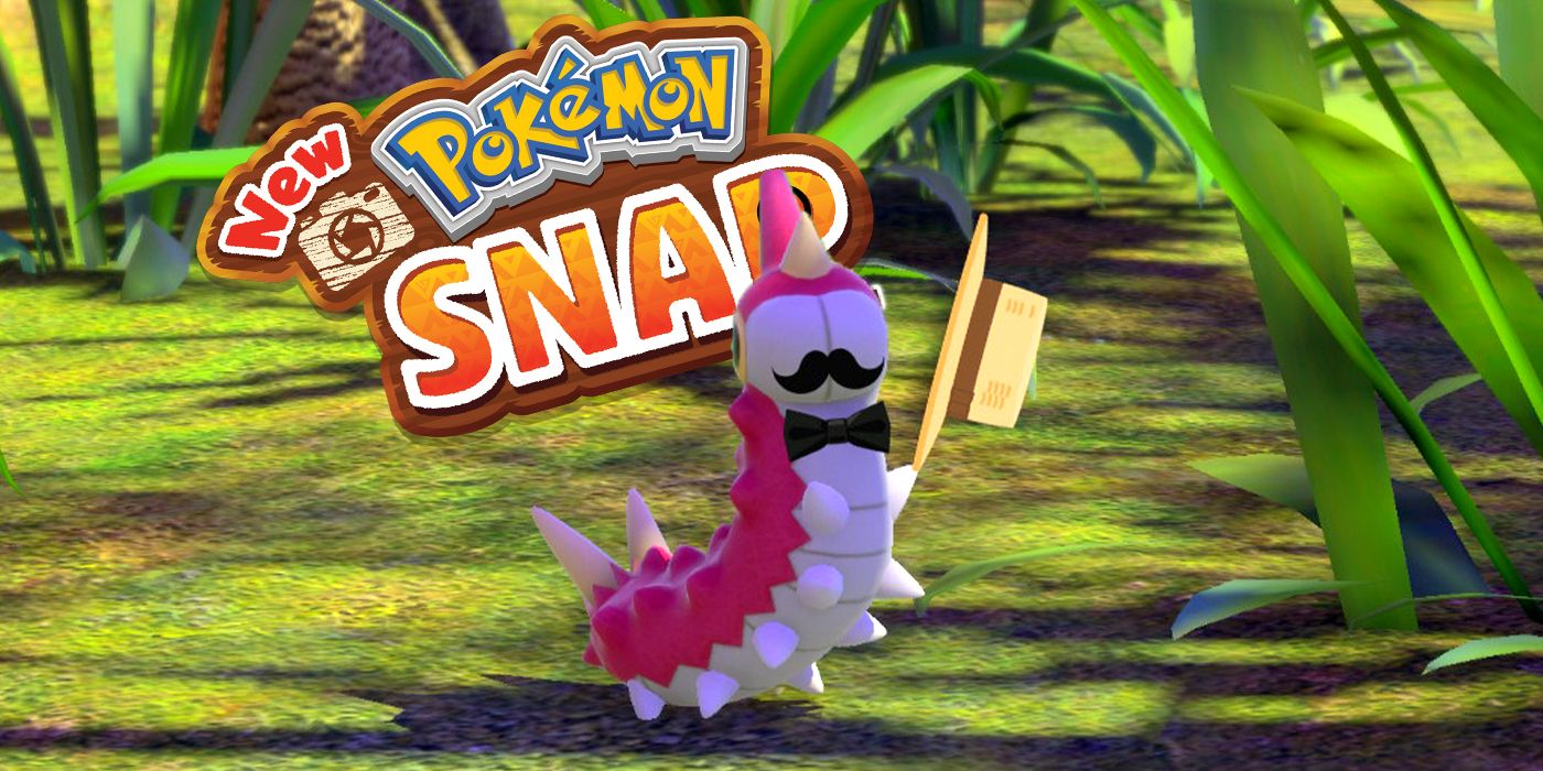 New Pokemon Snap Wurmple With A Hat