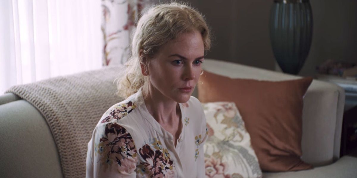 Anna Murphy looking serious in The Killing of a Sacred Deer