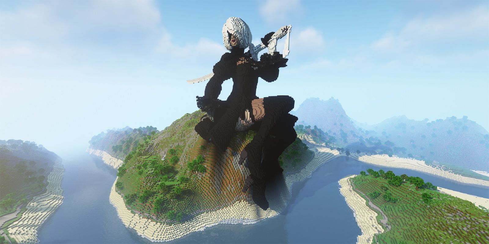 Nier:Automata (2B Anime) - Finished Projects - Blender Artists Community