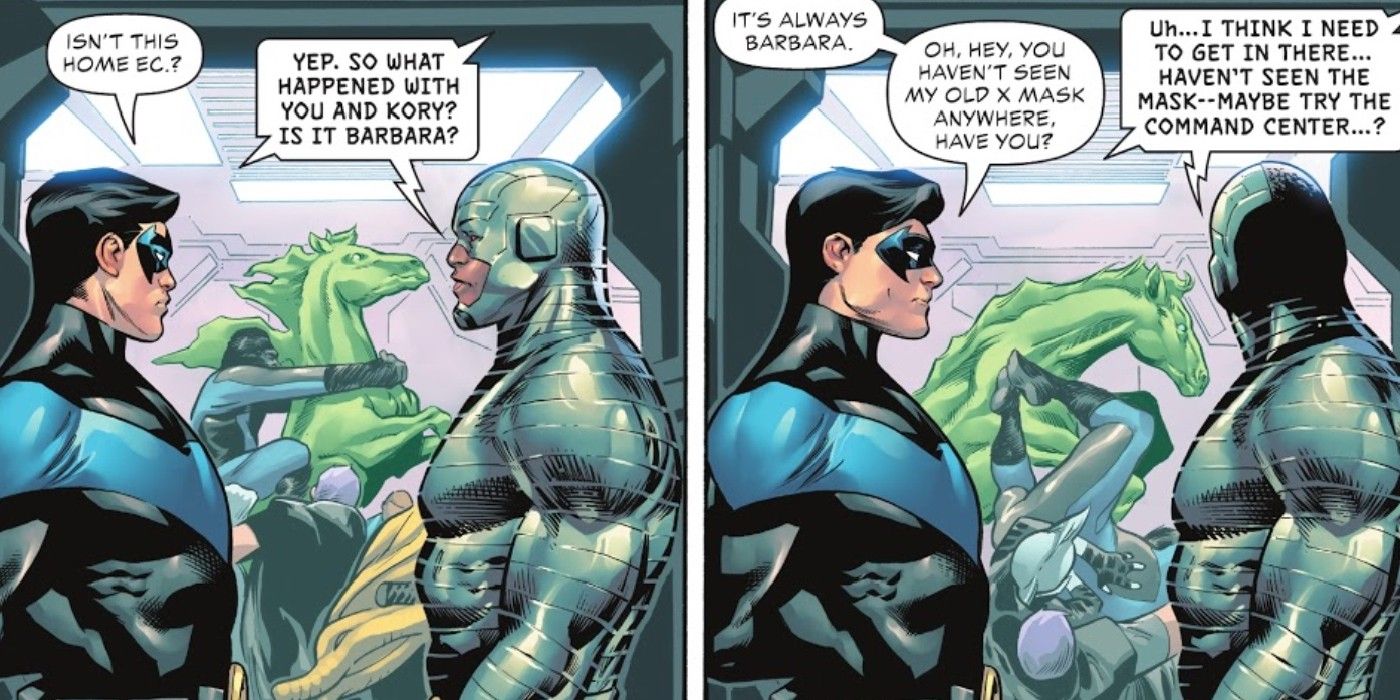 DC Confirms Nightwing Is Caught In A Love Triangle