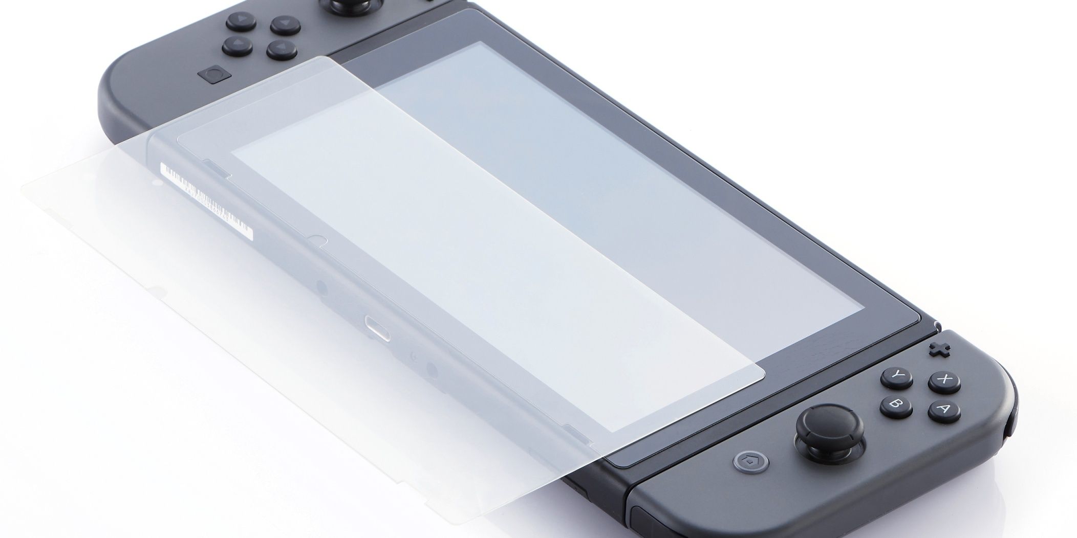 Closeup of Nintendo Switch Screen Protector
